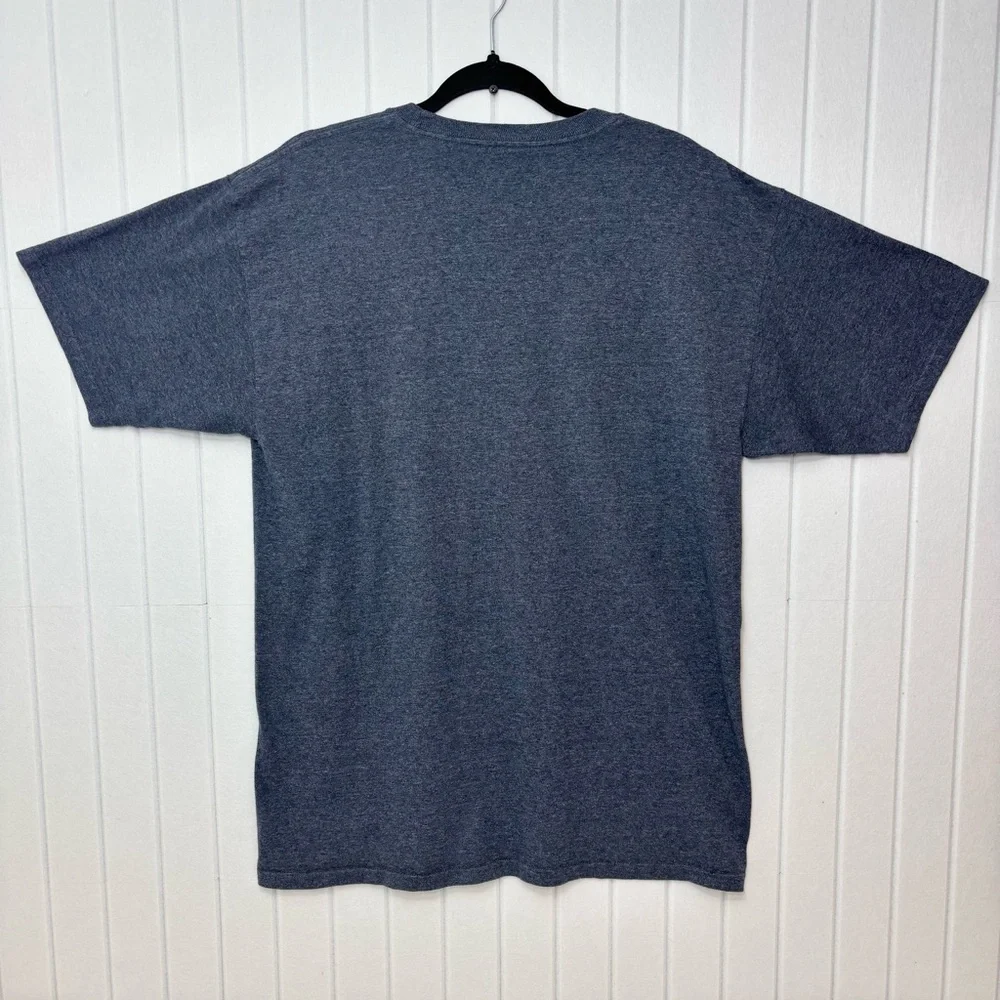 Vans Blue‎ and Red Short Sleeve Cotton Blend Tees Size L